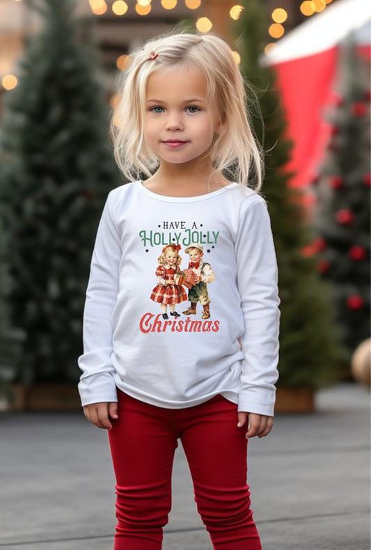 Holly Jolly Christmas | Toddler Tee