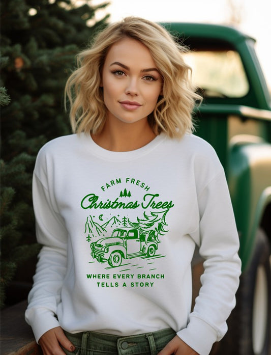 Farm Fresh Christmas Trees | Sweatshirt