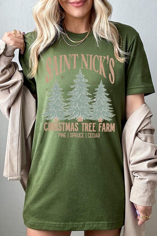 Saint Nick's Christmas Tree Farm | Tee
