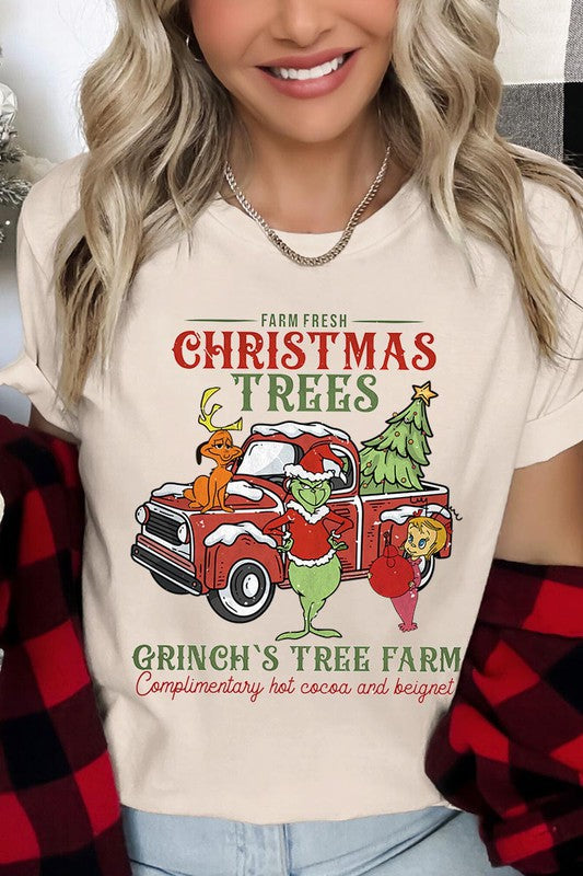 Grinch's Tree Farm | Graphic Tee