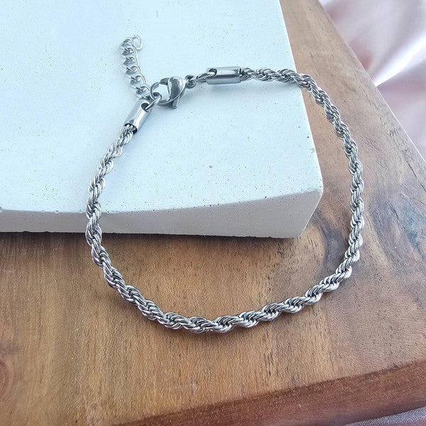 Silver Rope | Bracelet