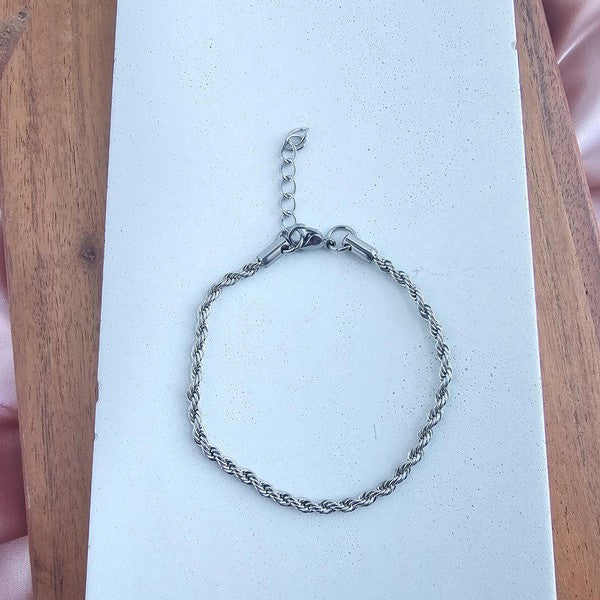 Silver Rope | Bracelet