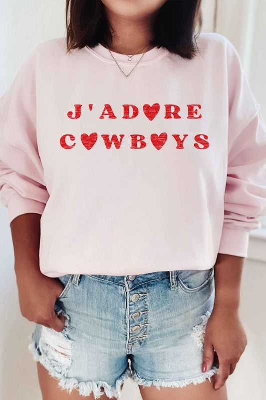 J'Adore Cowboys | Sweatshirt