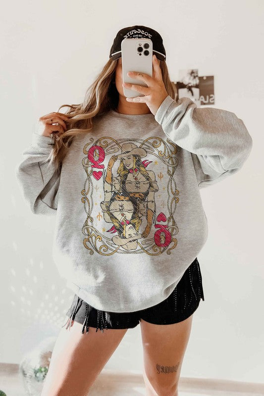 Queen Of Hearts | Sweatshirt