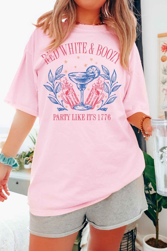 Red White And Boozy | Graphic Tee
