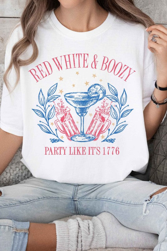 Red White And Boozy | Graphic Tee
