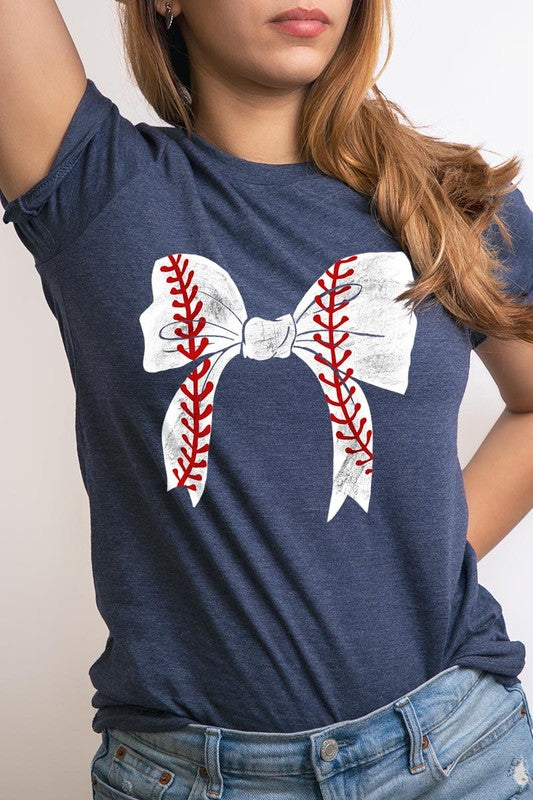 Coquette Bow Baseball | Graphic T-Shirt