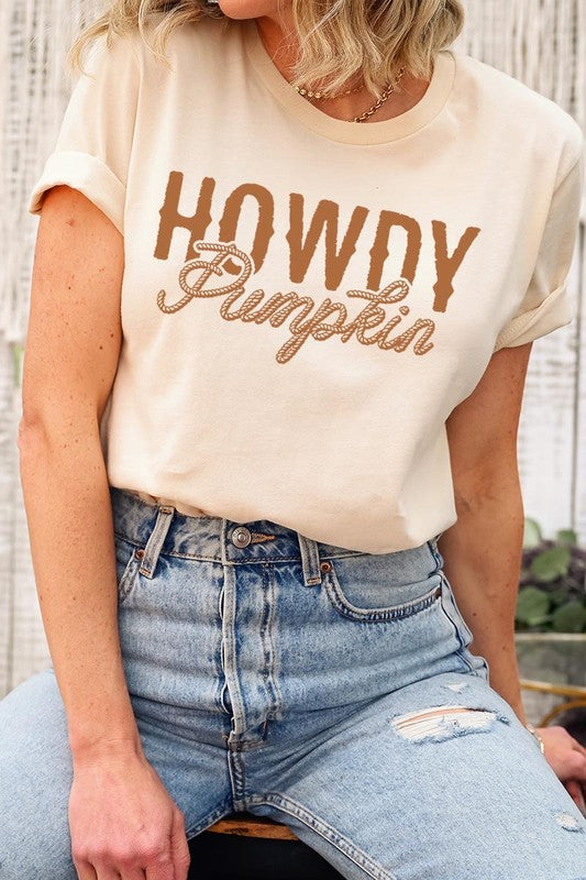 Howdy Pumpkin | Graphic Tee