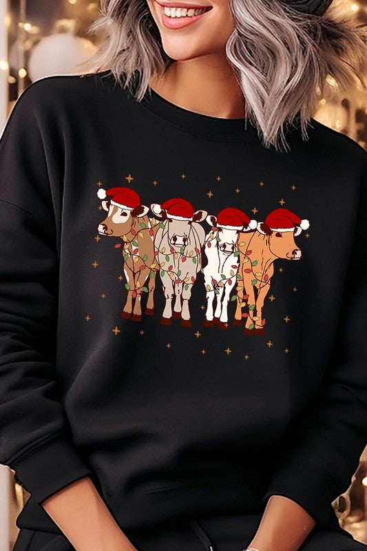 Christmas Cows | Sweatshirt