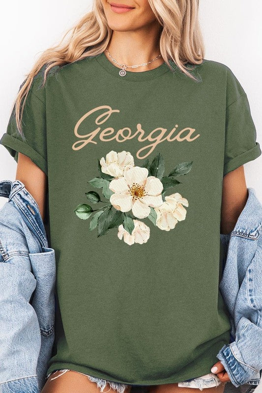 Georgia Graphic Heavy Cotton Tee