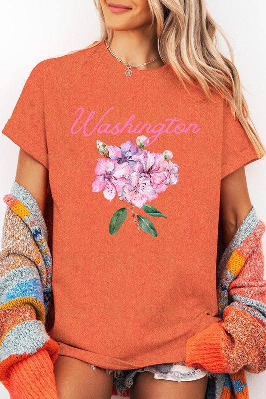 Washington Graphic Heavy Cotton Tee