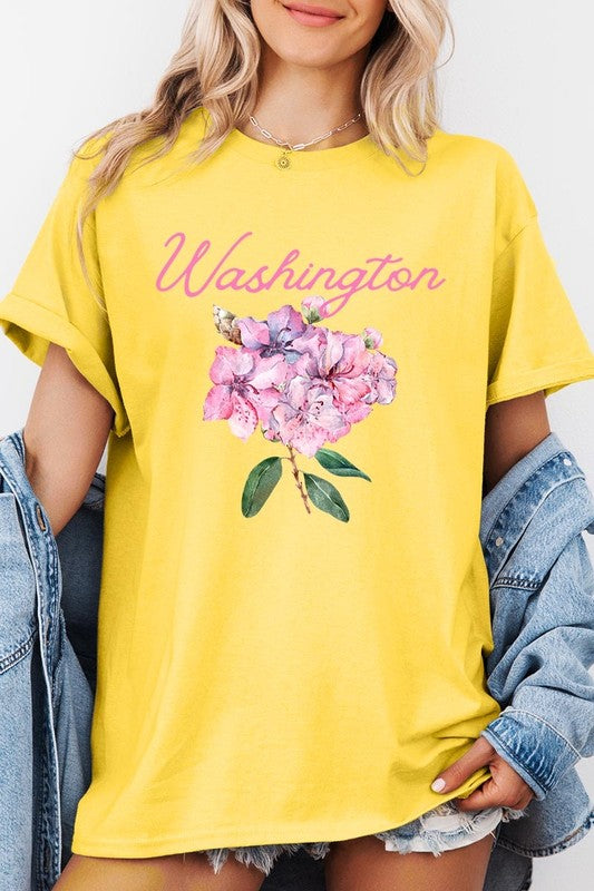 Washington Graphic Heavy Cotton Tee