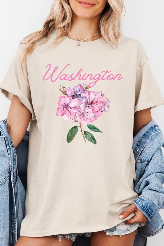 Washington Graphic Heavy Cotton Tee
