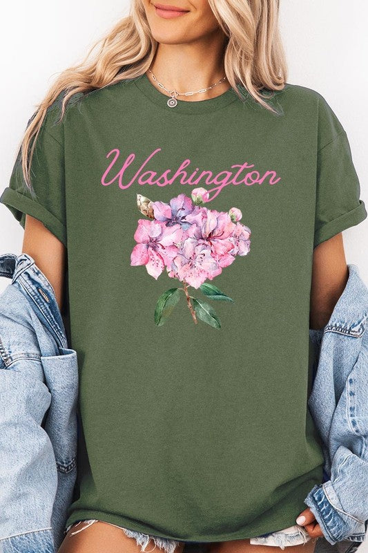 Washington Graphic Heavy Cotton Tee