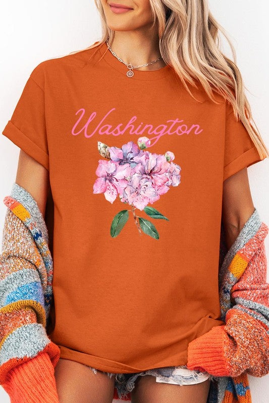 Washington Graphic Heavy Cotton Tee