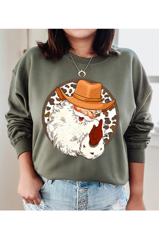 Cowboy Santa | Sweatshirt