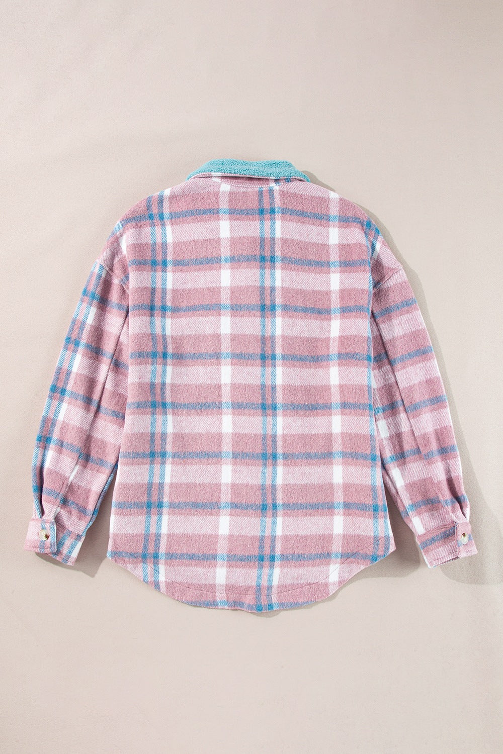 Plaid Collared Neck | Shacket