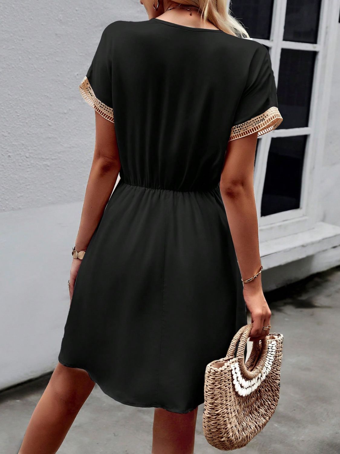Devine V-Neck | Mini Dress