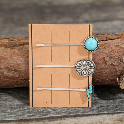 Western Turquoise | Hair Pins