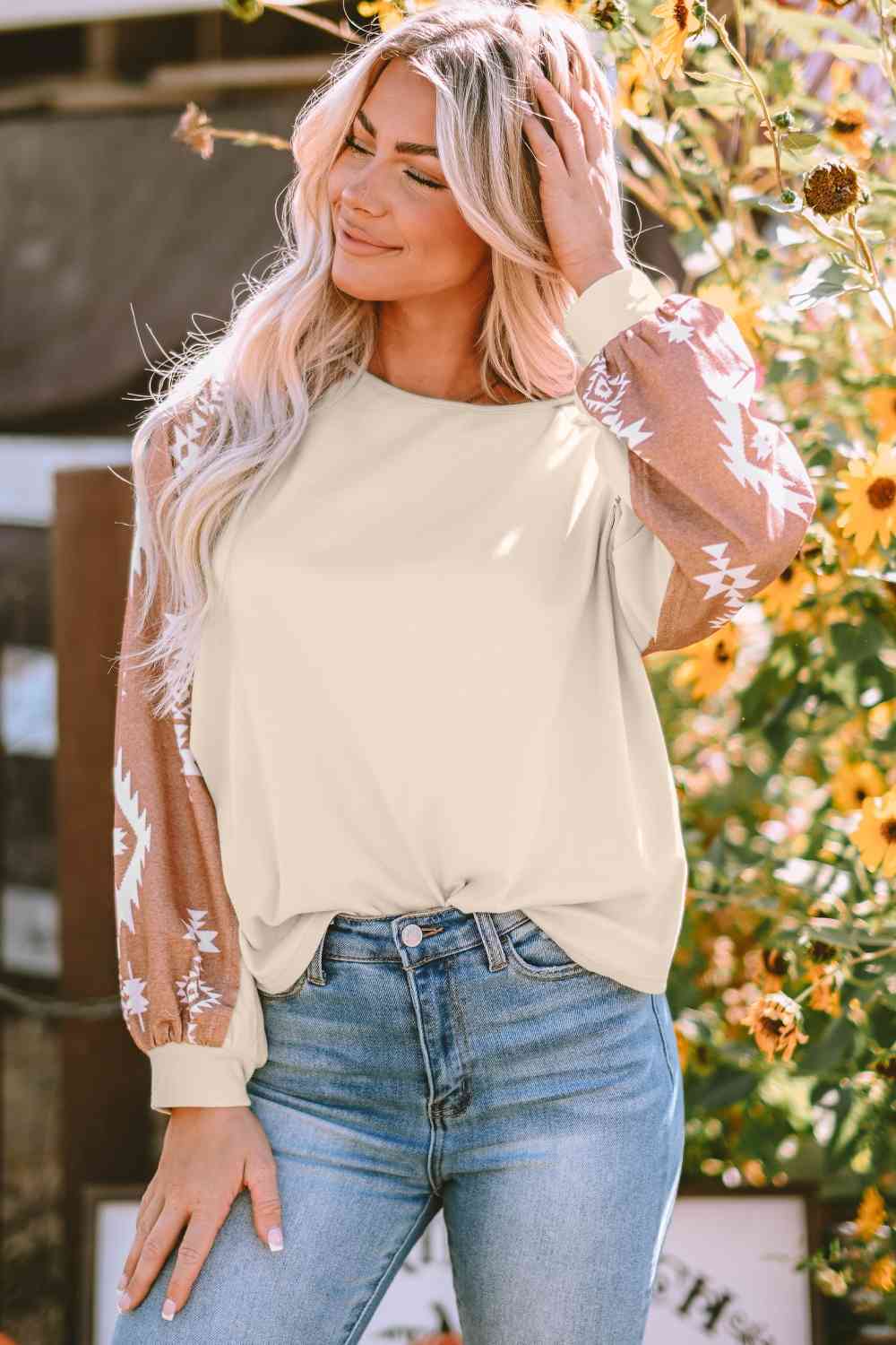 Western Ivory | Long Sleeve Top