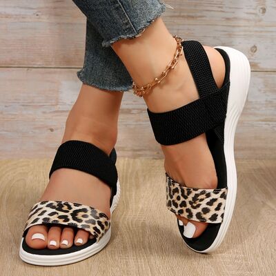 Open Toe Low Heel | Sandals
