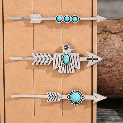 Western Turquoise | Hair Pins