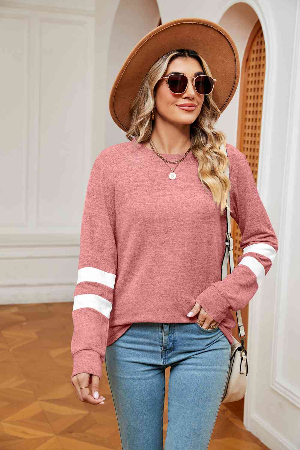 Varsity |Long Sleeve Top