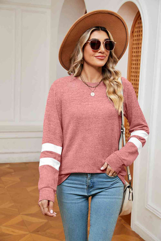 Varsity |Long Sleeve Top