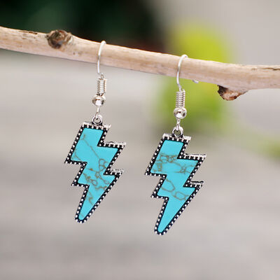 Turquoise Lightning | Earrings