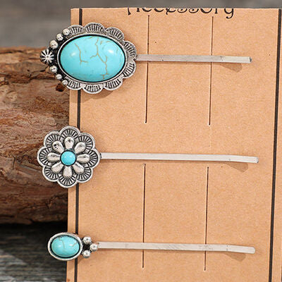 Western Turquoise | Hair Pins