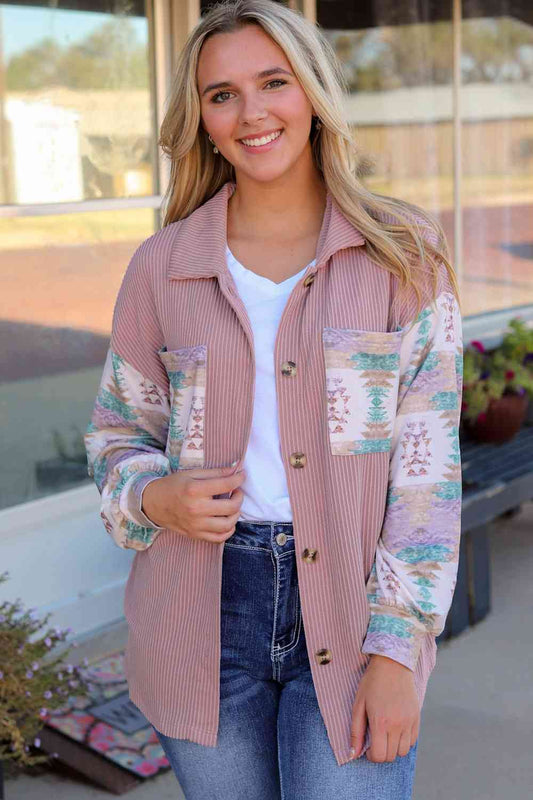 Corduroy Aztec | Top
