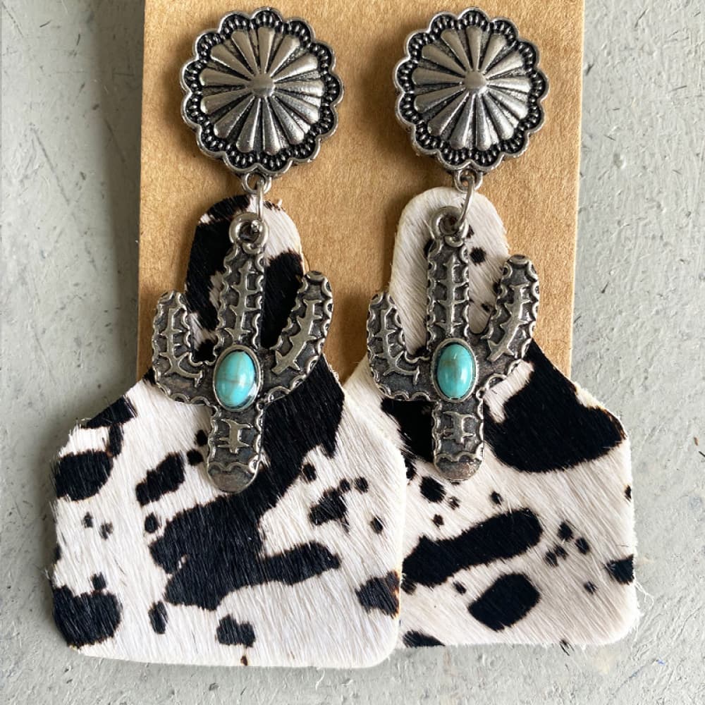 Cactus Tag | Earrings