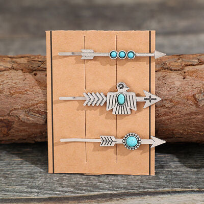 Western Turquoise | Hair Pins
