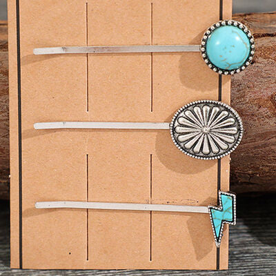 Western Turquoise | Hair Pins